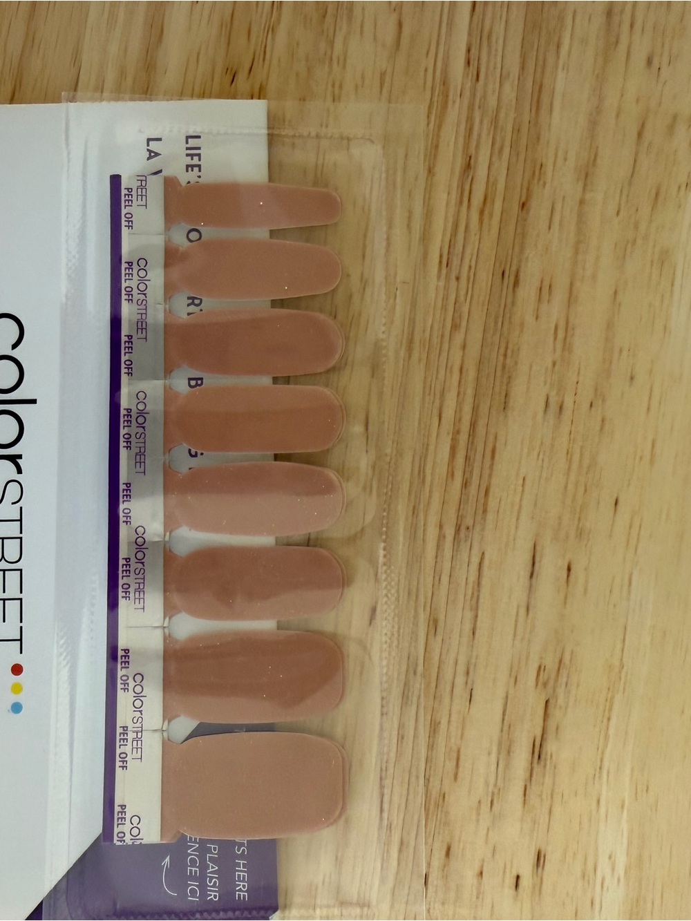 Exclusive Vanilla Romance Color Street